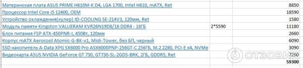 Материнская плата Asus Prime H610M-K D4 фото