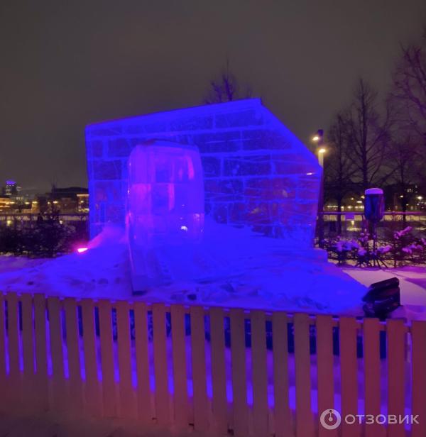 Выставка ледяных скульптур (Россия, Москва) фото