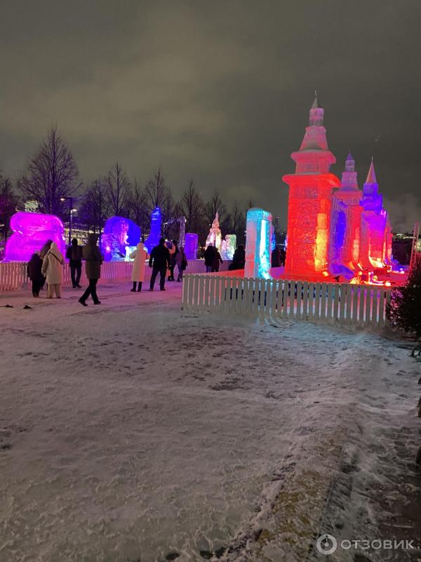 Выставка ледяных скульптур (Россия, Москва) фото