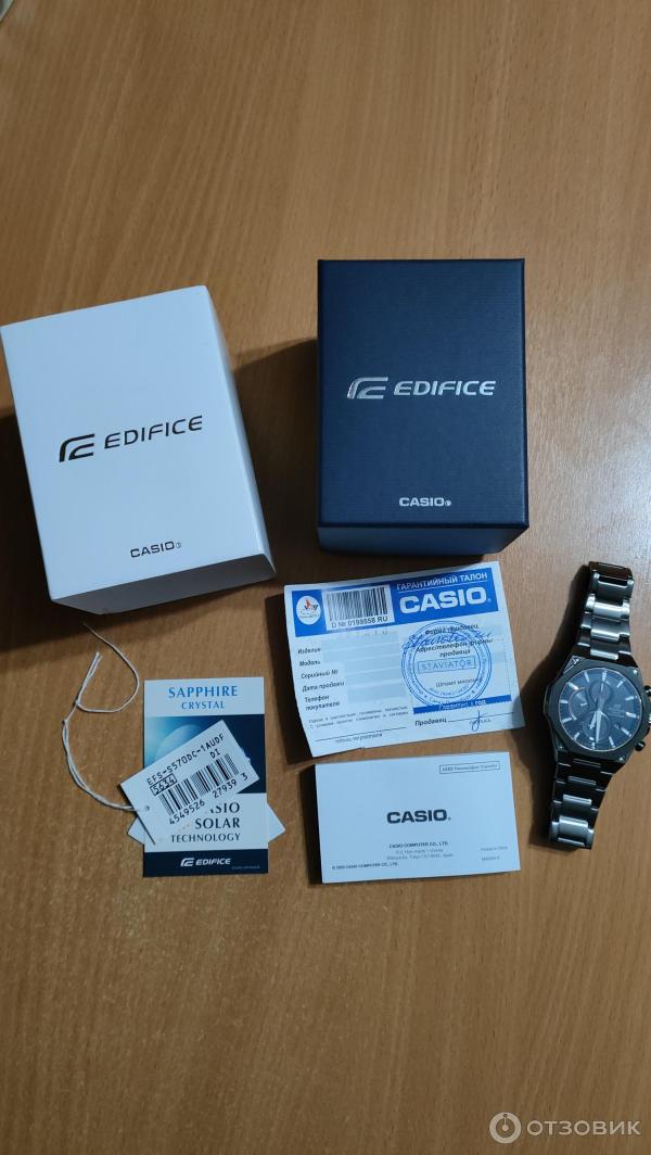 Мужские наручные часы Casio EFS-S570DC-1AUDF фото