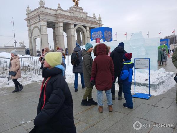 Выставка ледяных скульптур (Россия, Москва) фото