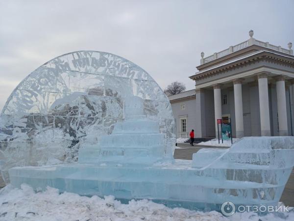 Выставка ледяных скульптур (Россия, Москва) фото