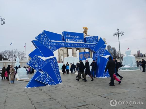 Выставка ледяных скульптур (Россия, Москва) фото