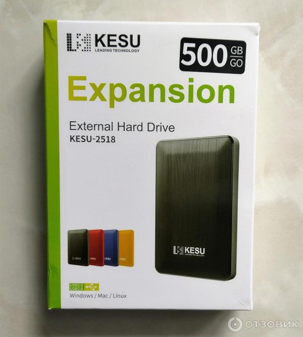 Внешний жесткий диск Kesu 2.5 250GB фото