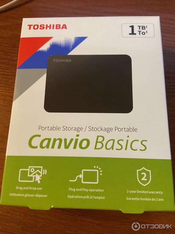 Внешний жесткий диск Toshiba Canvio Basics 1 TB фото