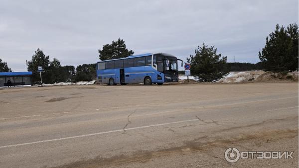 Наш транспорт на верхней парковке