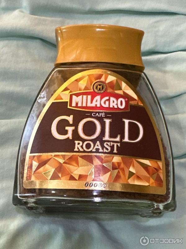 Растворимый кофе Milagro Gold roast фото