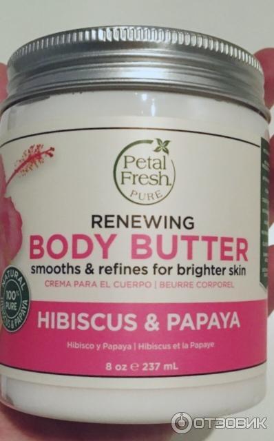 Крем для тела Petal fresh Renewing Body butter фото