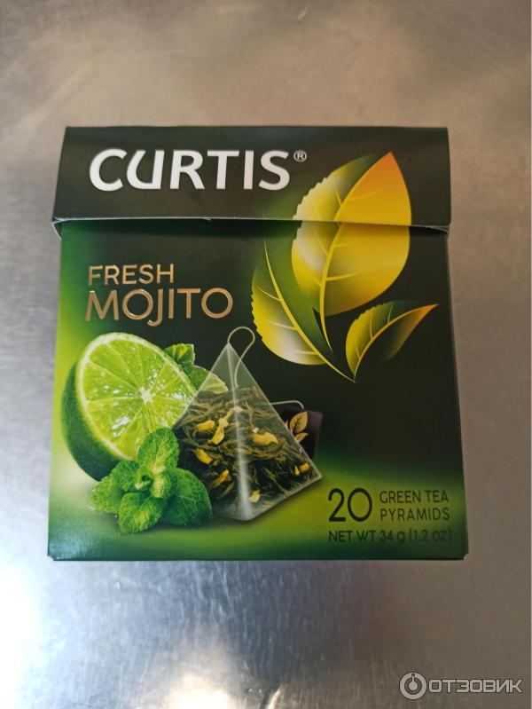 Чай зеленый Curtis Fresh Mojito фото