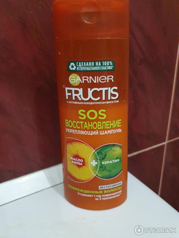 Шампунь Garnier Fructis SOS восстановление фото