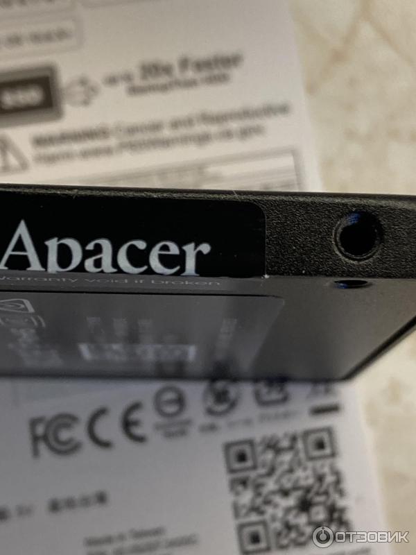 Твердотельный накопитель Apacer 2,53939 SATA III 6Gbs SSD AS350X 256 Gb фото