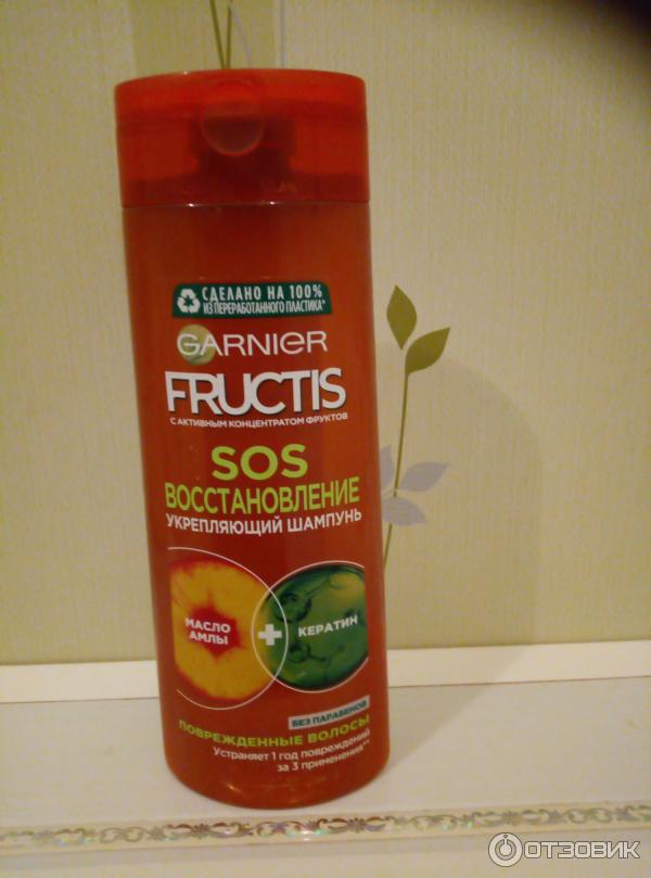 Шампунь Garnier Fructis SOS восстановление фото