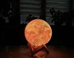 Светильник 3D Print Moon Lamp "Луна" фото