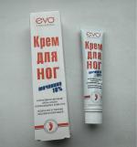 Крем для ног EVO с мочевиной фото