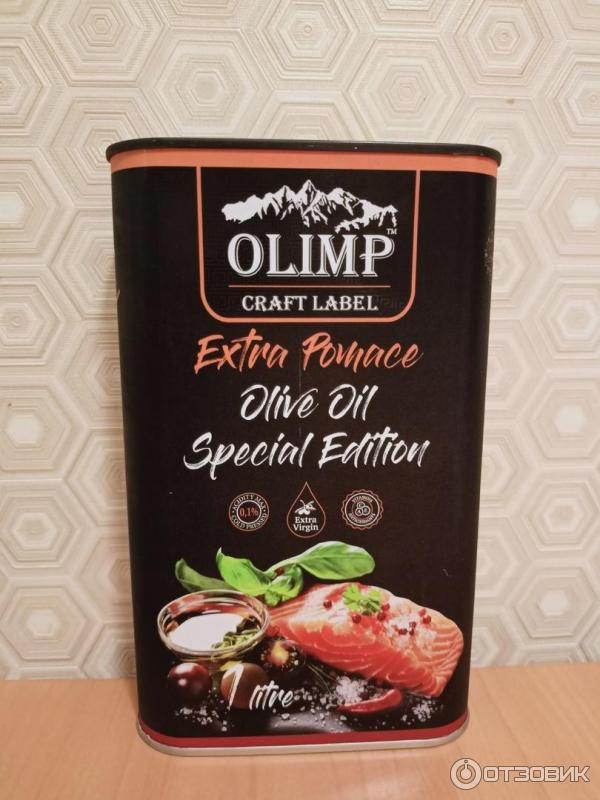 Оливковое рафинированное масло Olimp Craft Label Olive Oil Special Edition Extra Pomace фото