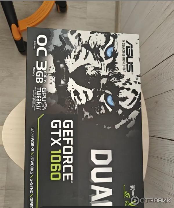 Видеокарта Asus GTX 1060 3gb Nvidia фото