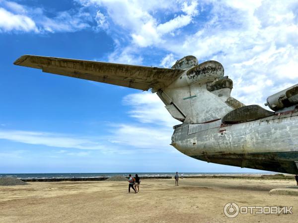 Экскурсия на ракетный Корабль-экраноплан проекта 903 Лунь (Россия, Каспийск) фото