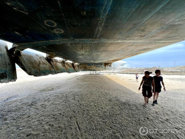 Экскурсия на ракетный Корабль-экраноплан проекта 903 Лунь (Россия, Каспийск) фото