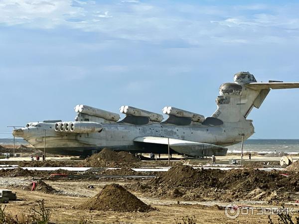 Экскурсия на ракетный Корабль-экраноплан проекта 903 Лунь (Россия, Каспийск) фото