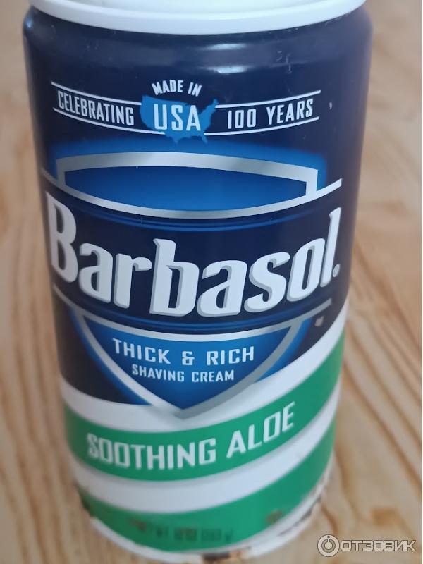 Пена для бритья Barbasol Soothing Aloe фото