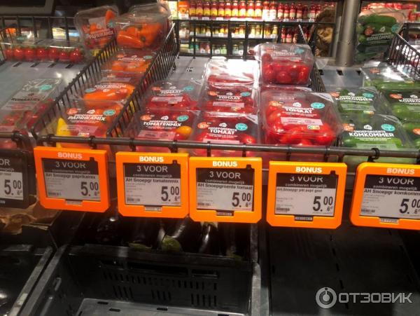 Сеть супермаркетов Albert Heijn (Нидерланды, Роттердам) фото