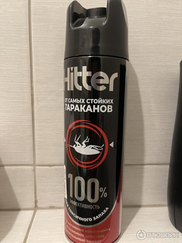 Аэрозоль от самых стойких тараканов Hitter фото