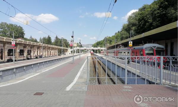 Электропоезд Минеральные Воды - Кисловодск фото