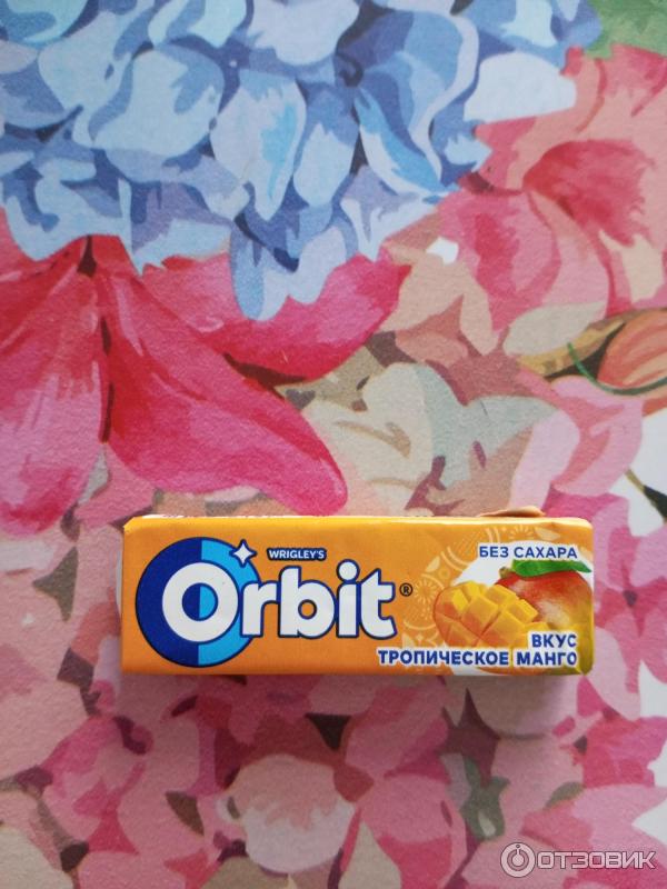 Жевательная резинка Orbit со вкусом манго фото