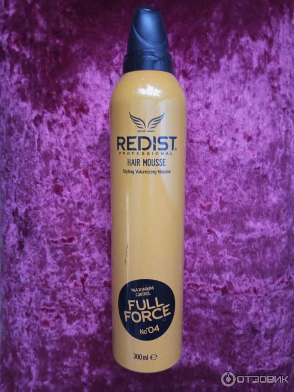 Мусс для волос Redist Professional экстрасильной фиксации Hair Mousse Full Force фото