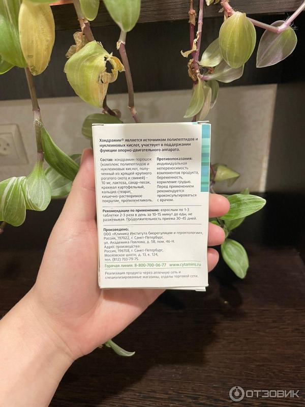БАД Лонгви-Фарм Хондрамин фото