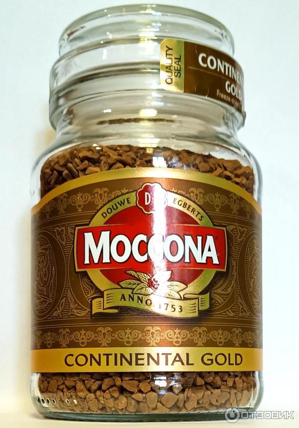 Кофе Moccona Continental Gold растворимый фото