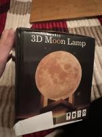 Светильник 3D Print Moon Lamp "Луна" фото
