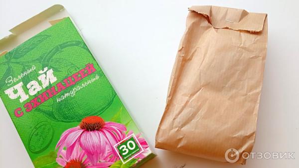 Отзыв о Зеленый чай с эхинацеей "О самом главном" | Ни вкуса, ни аромата...