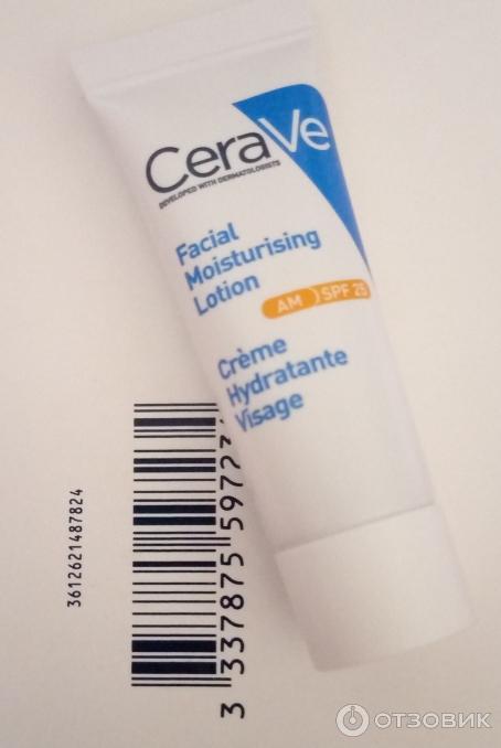 Лосьон для лица увлажняющий солнцезащитный CeraVe SPF25 фото