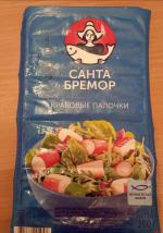 Крабовые палочки охлажденные "Санта Бремор" фото