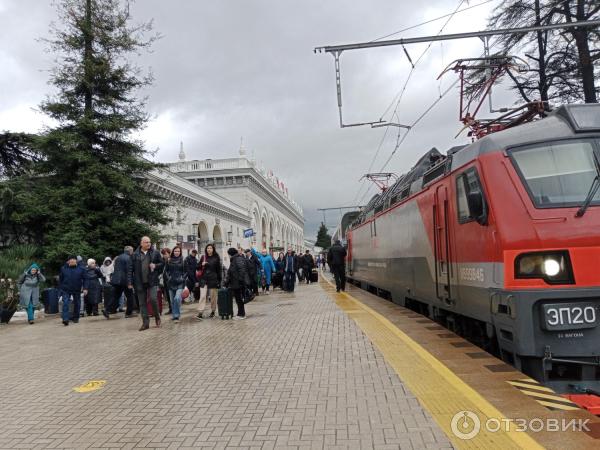 Двухэтажный поезд 103104 Москва-Адлер фото