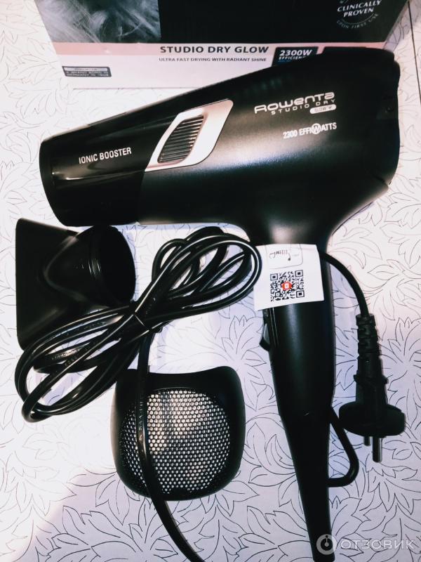 Фен studio dry glow rowenta cv5836f0. Фен studio dry glow rowenta cv5836f0