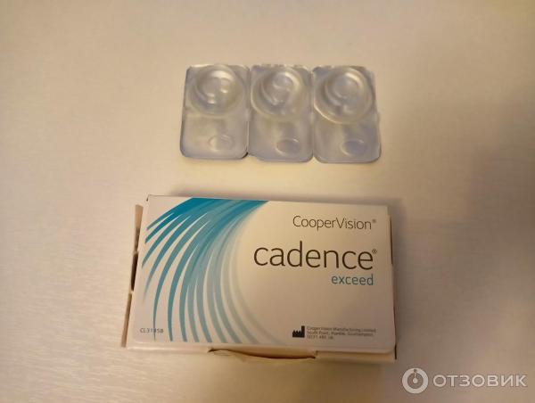 Отзыв о Контактные линзы CooperVision Cadence Exceed | Линзы ...