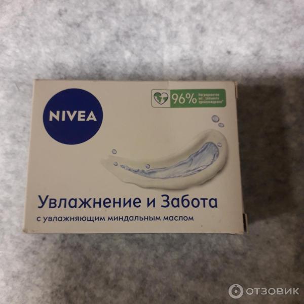 Крем-мыло Nivea Увлажнение и забота с миндальным маслом фото