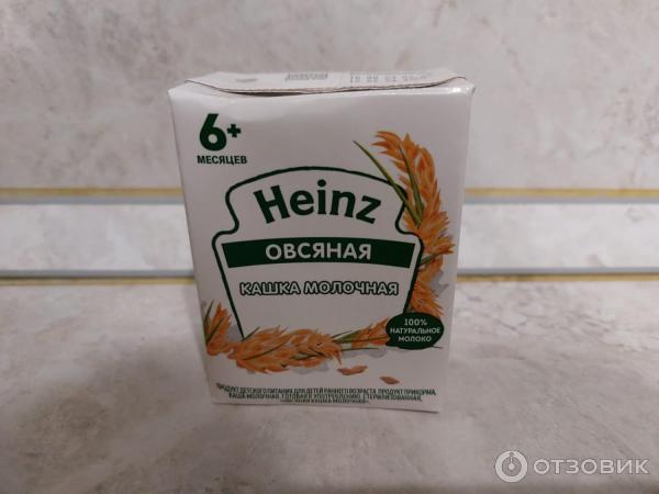 Овсяная кашка Heinz фото