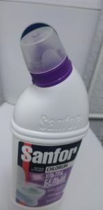 Санитарно-гигиенический гель Sanfor Chlorum для ванн и унитазов фото