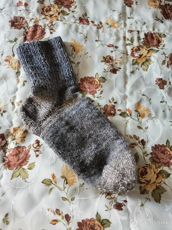 Отзыв о Пряжа Рассказовская МЕРИНОС | У меня "Полугрубая" пряжа.