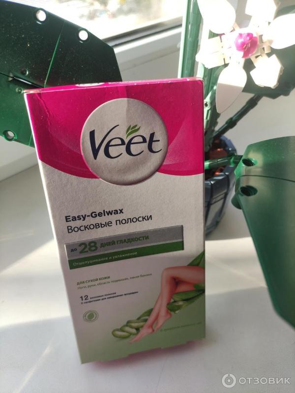 Восковые полоски Veet фото