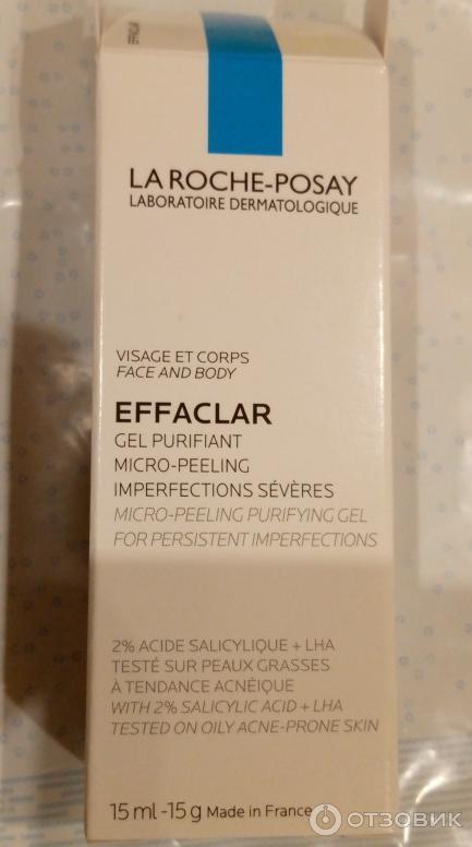 Микроотшелушивающий очищающий гель La Roche-Posay Effaclar фото