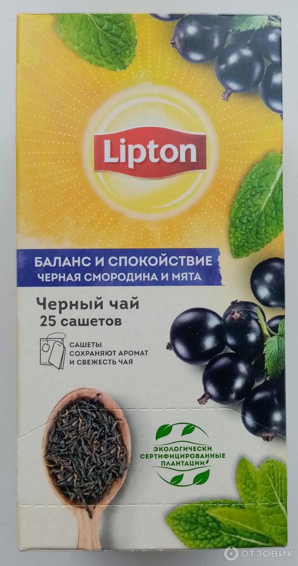 Чай Lipton Баланс и спокойствие фото