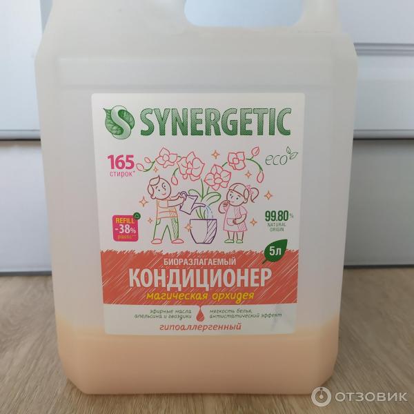 Кондиционер-ополаскиватель для белья Synergetic Магическая орхидея фото