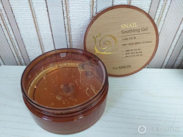 Универсальный гель с улиточным экстрактом The Saem Snail Soothing Gel фото