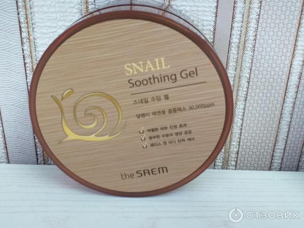 Универсальный гель с улиточным экстрактом The Saem Snail Soothing Gel фото