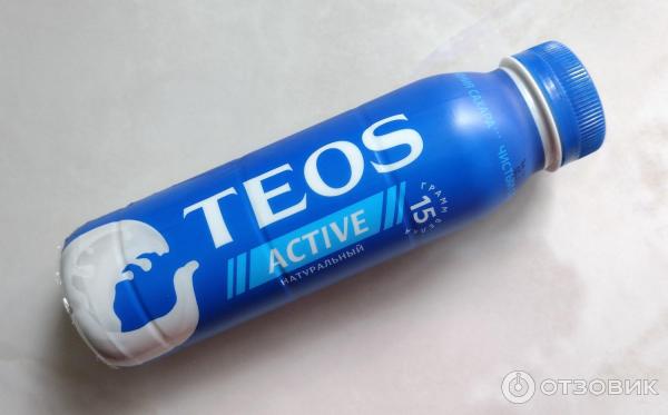 Йогурт питьевой греческий Савушкин Teos Active фото