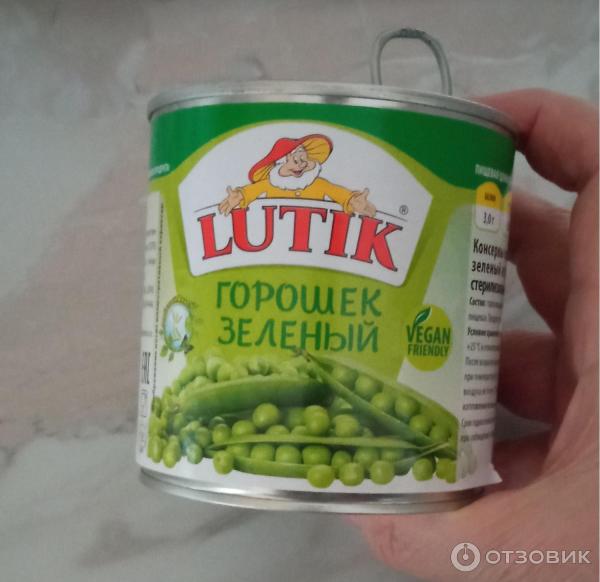 Горошек зеленый Lutik фото